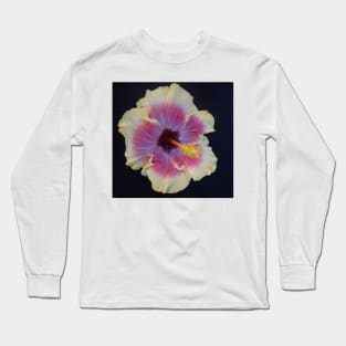Hibiscus Macro Long Sleeve T-Shirt